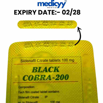 Black Cobra 200Mg