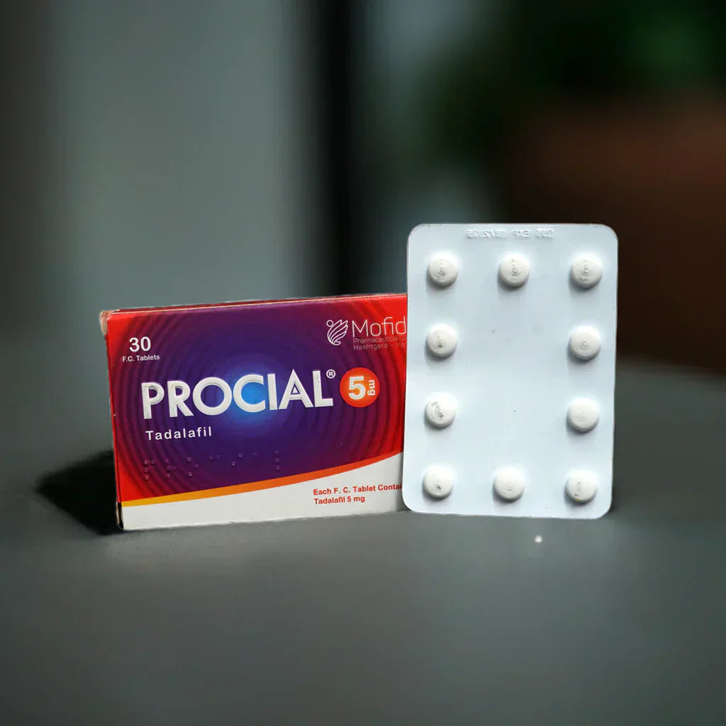 Procial 5mg Tadalafil Tablets – Cialis 5mg Alternative